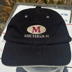 Black & Gold Michigan Men's Hat